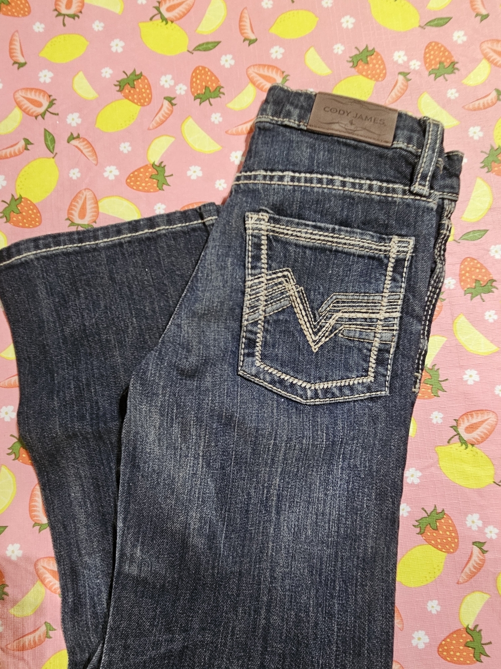 Women's Dark Blue Stretch Denim Jeans